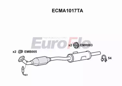 Катализатор EuroFlo ECMA1017TA