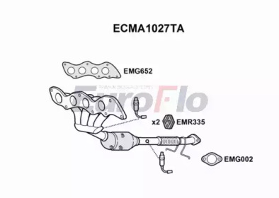 Катализатор EuroFlo ECMA1027TA