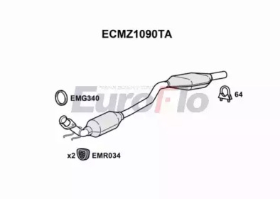 Катализатор EuroFlo ECMZ1090TA