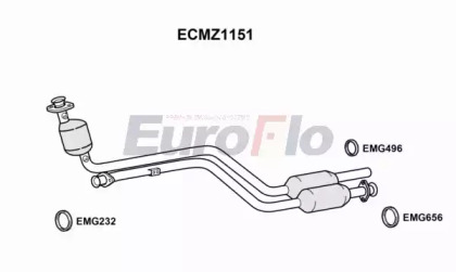 Катализатор EuroFlo ECMZ1151