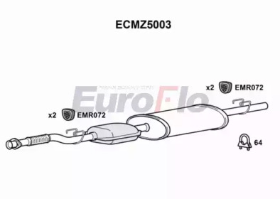 Катализатор EuroFlo ECMZ5003