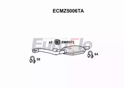 Катализатор EuroFlo ECMZ5006TA