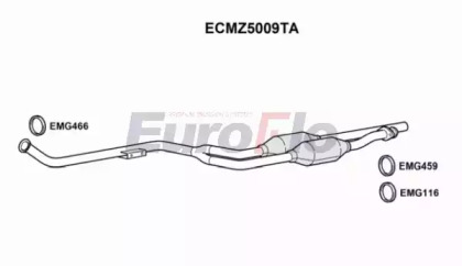 Катализатор EuroFlo ECMZ5009TA