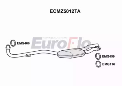 Катализатор EuroFlo ECMZ5012TA