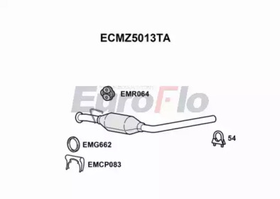 Катализатор EuroFlo ECMZ5013TA