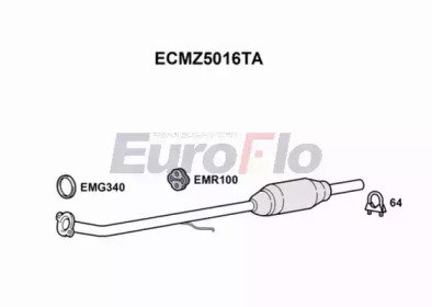 Катализатор EuroFlo ECMZ5016TA