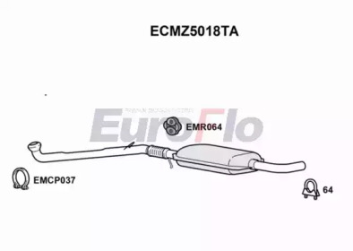 Катализатор EuroFlo ECMZ5018TA