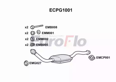 Катализатор EuroFlo ECPG1001