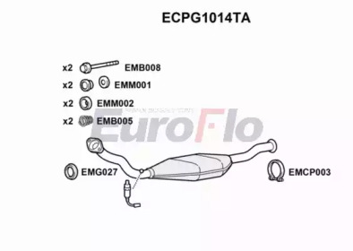 Катализатор EuroFlo ECPG1014TA