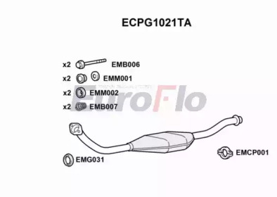 Катализатор EuroFlo ECPG1021TA