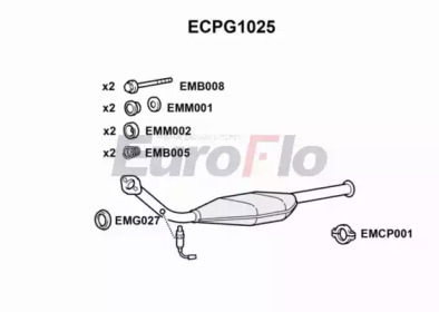 Катализатор EuroFlo ECPG1025