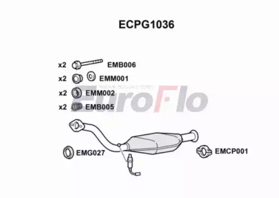 Катализатор EuroFlo ECPG1036