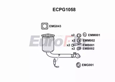 Катализатор EuroFlo ECPG1058