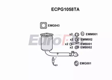 Катализатор EuroFlo ECPG1058TA