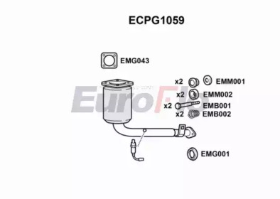 Катализатор EuroFlo ECPG1059