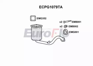 Катализатор EuroFlo ECPG1079TA