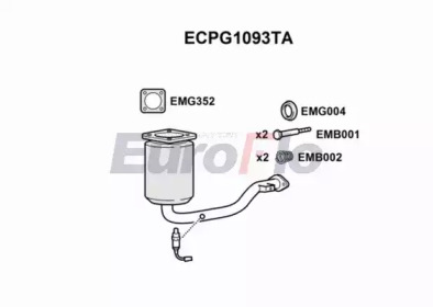 Катализатор EuroFlo ECPG1093TA