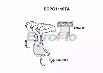 Катализатор EuroFlo ECPG1116TA