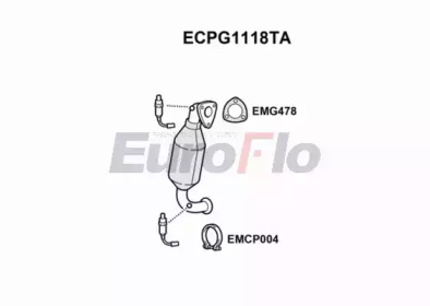 Катализатор EuroFlo ECPG1118TA