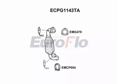 Катализатор EuroFlo ECPG1143TA