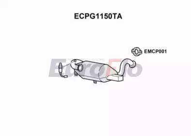 Катализатор EuroFlo ECPG1150TA