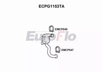 Катализатор EuroFlo ECPG1153TA