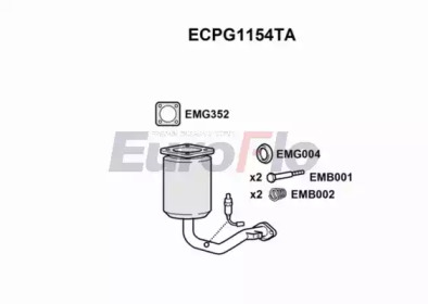 Катализатор EuroFlo ECPG1154TA