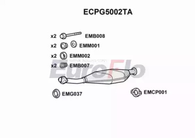 Катализатор EuroFlo ECPG5002TA