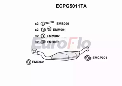 Катализатор EuroFlo ECPG5011TA