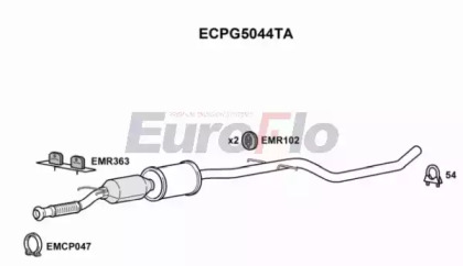 Катализатор EuroFlo ECPG5044TA