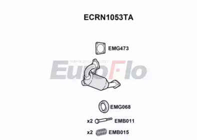 Катализатор EuroFlo ECRN1053TA