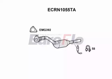 Катализатор EuroFlo ECRN1055TA