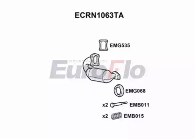 Катализатор EuroFlo ECRN1063TA