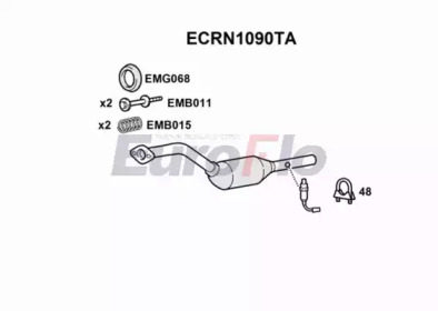 Катализатор EuroFlo ECRN1090TA