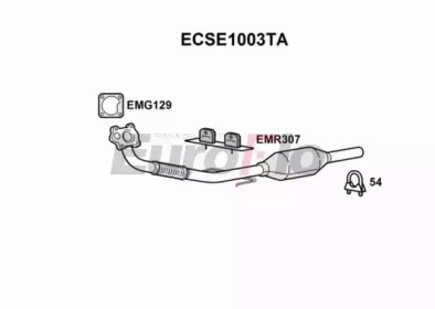 Катализатор EuroFlo ECSE1003TA