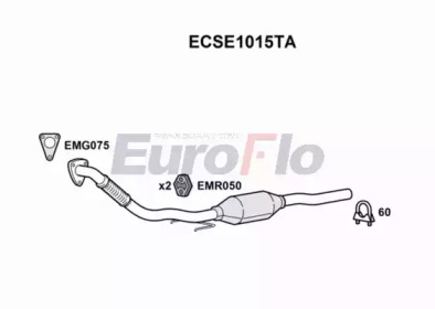 Катализатор EuroFlo ECSE1015TA