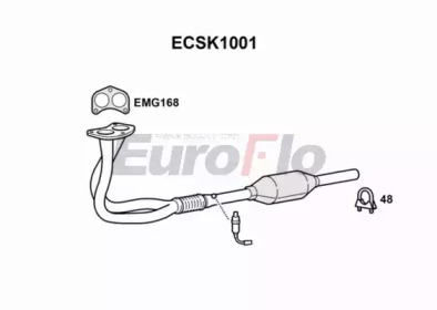 Катализатор EuroFlo ECSK1001