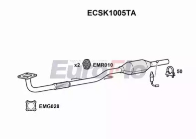 Катализатор EuroFlo ECSK1005TA