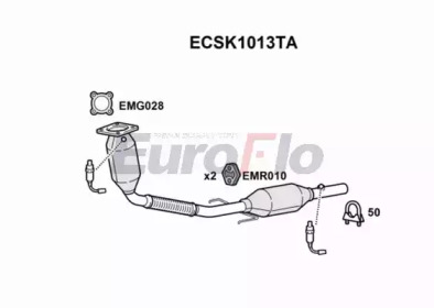 Катализатор EuroFlo ECSK1013TA