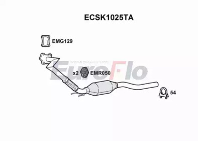 Катализатор EuroFlo ECSK1025TA