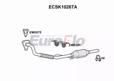 Катализатор EuroFlo ECSK1026TA