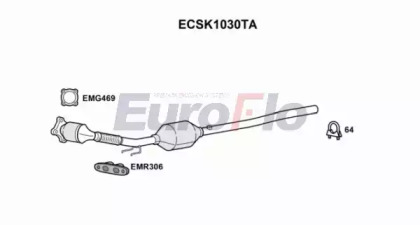 Катализатор EuroFlo ECSK1030TA