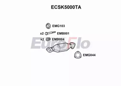 Катализатор EuroFlo ECSK5000TA