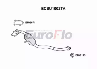 Катализатор EuroFlo ECSU1002TA