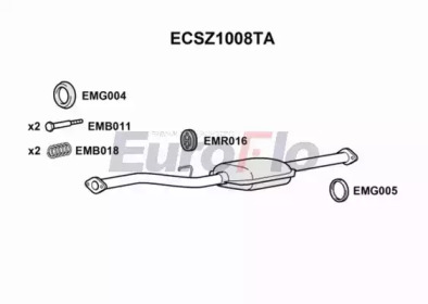 Катализатор EuroFlo ECSZ1008TA