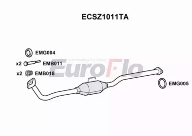 Катализатор EuroFlo ECSZ1011TA