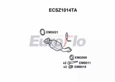 Катализатор EuroFlo ECSZ1014TA