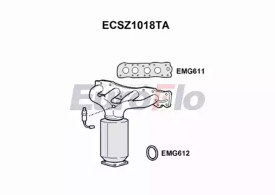 Катализатор EuroFlo ECSZ1018TA