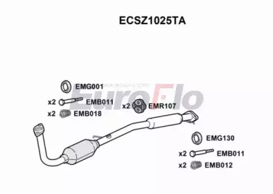 Катализатор EuroFlo ECSZ1025TA