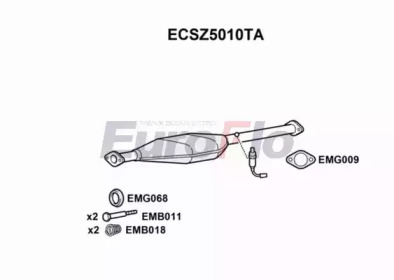 Катализатор EuroFlo ECSZ5010TA